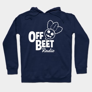 Off Beet Radio White Logo Hoodie